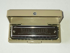 Suzuki MR-250-C Bluesmaster Diatonic Harmonica - Key of C - Silver, EX Cond