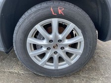 2011-2014 Porsche Cayenne 18x8 Alloy 10-spoke Wheel Silver Minor Curb Touch 2011-2014 Porsche Cayenne 18x8 Alloy 10-spoke Wheel Silver Minor Curb Touch