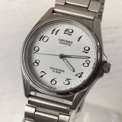 ORIENT Swimmer 100 QW57 C0 Mens Quartz Watch Timepiece Wristwatch