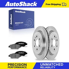 Rear Brake Rotors Ceramic Pads for 2010-2016 Cadillac SRX 2011 Saab 9-4X