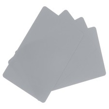 20Pack Blank PVC Cards 15mil Blank Credit Cards Plastic Cards Grey