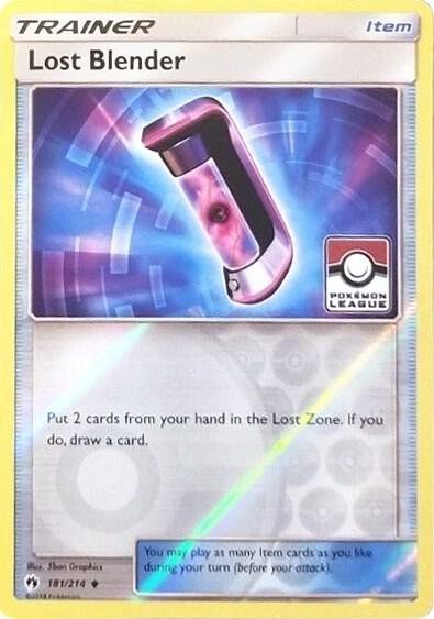 Lost Blender - 181/214 (Pokemon League) - Pokemon TCG - LP - Reverse Holo