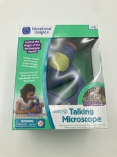 Educational Insights GeoSafari Jr Talking Kids Microscope Featuring Bindi Irwin
