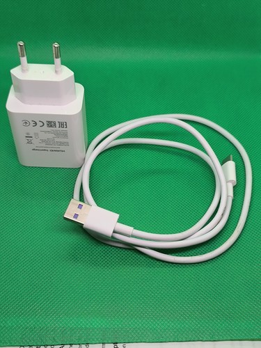 Caricabatteria Travel RETE originale HUAWEI Supercharge HW-050450E00 + Cavo - 第 3/4 張圖片