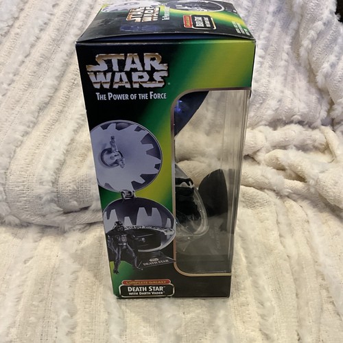 STAR WARS COMPLETE GALAXY DEATH STAR WITH DARTH VADER POWER OF THE FORCE NEW NIB - Picture 2 of 5