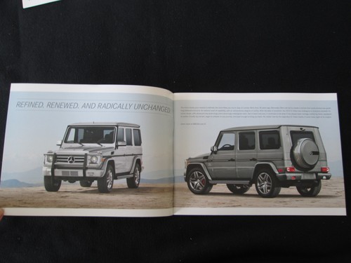 Mercedes Benz Clase G 2013 Prestige folleto G550 G63 AMG catálogo de ventas de EE. UU. - Imagen 2 de 6