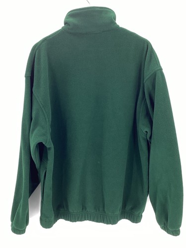 Gold’s Gym Green Fleece Half zip pullover Size L - Picture 3 of 3