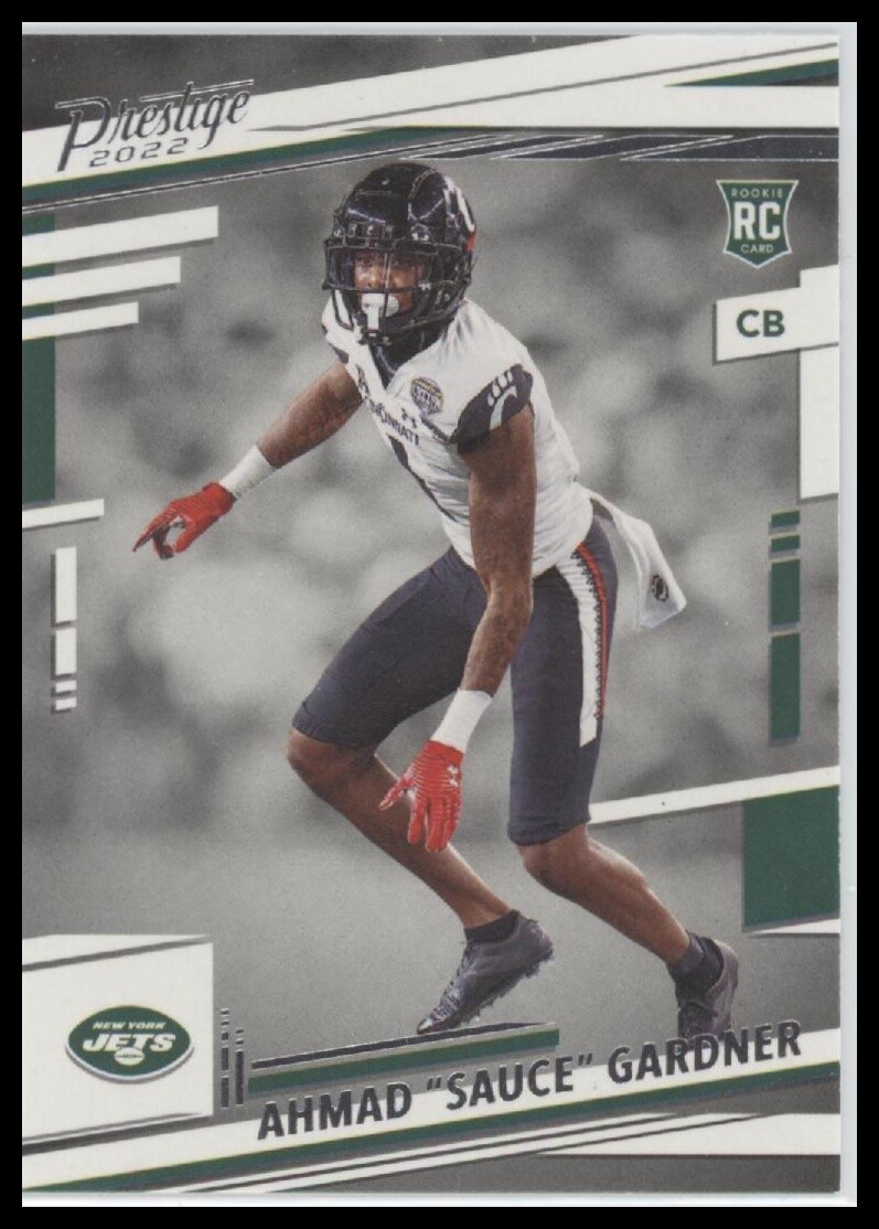 2022 Panini Prestige #378 Ahmad "Sauce" Gardner