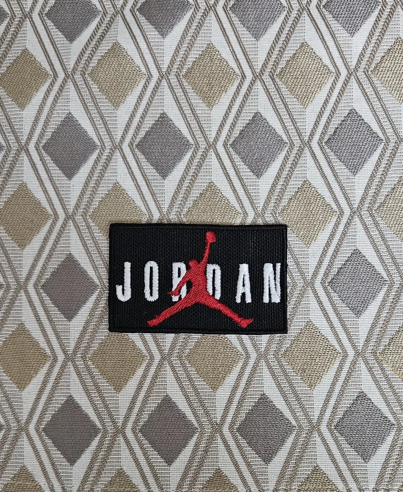 TOPPA PATCH Replica Nike Jordan 8X5CM Ricamata Termoadesiva o da Cucire