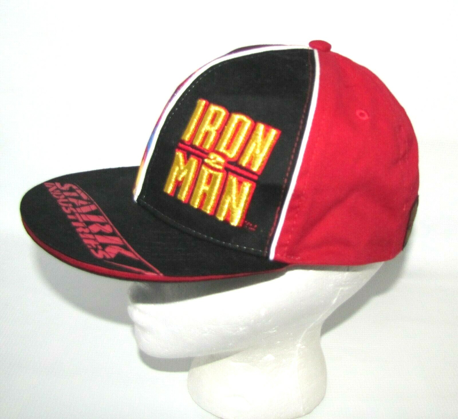 Officially Licensed Stark Industries Logo Adjustable Size Snapback Cap Black At Amazon Men S Clothing Store