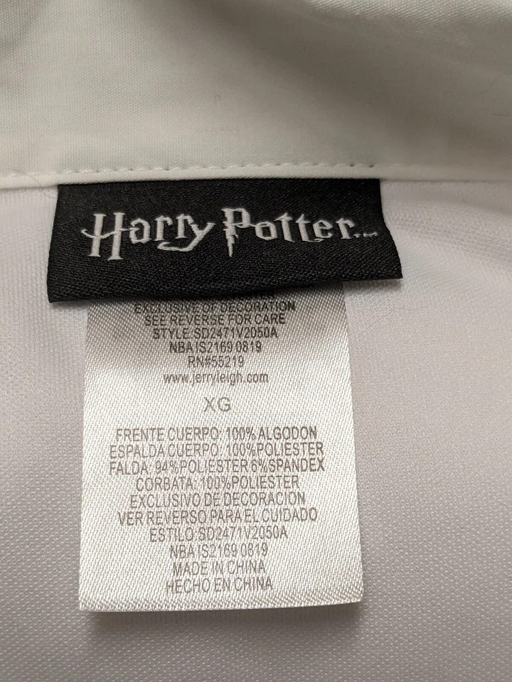 Disfraz de Harry Potter Hermione - Grande para niña Foto 2 de 4