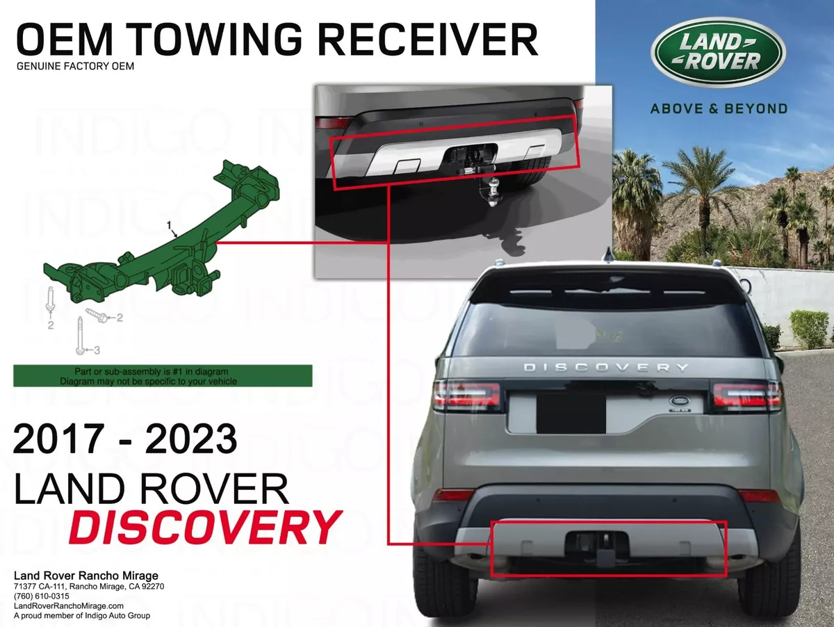 2017 2023 LAND ROVER DISCOVERY Towing System Towing Receiver Nas