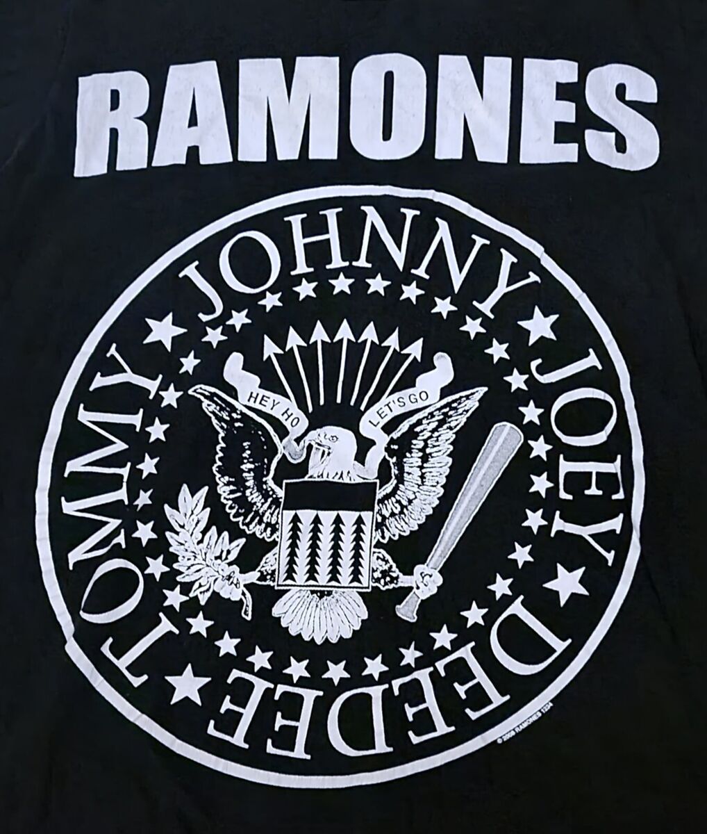 Ramones Vintage 2006 Black 1234 T-Shirt men's size-Large | eBay Ramones Vintage 2006 Black 1234 T-Shirt men's size-Large | eBay