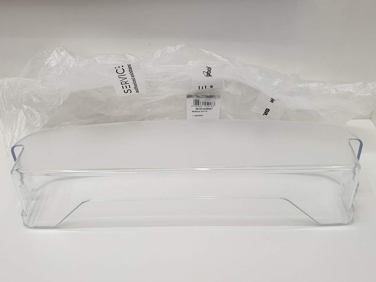 Mensola Frigorifero ERicambi - Portabottiglie Trasparente Per Ariston, Indesit, Hotpoint, Whirlpool - Foto 12