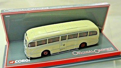 Corgi Original Omnibus 40301 Leyland Burlingham Seagull Wallace Arnold Tours Ltd