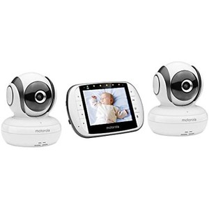 Motorola MBP Series Wireless Video Baby Monitor with Digital Color LCD Screen,