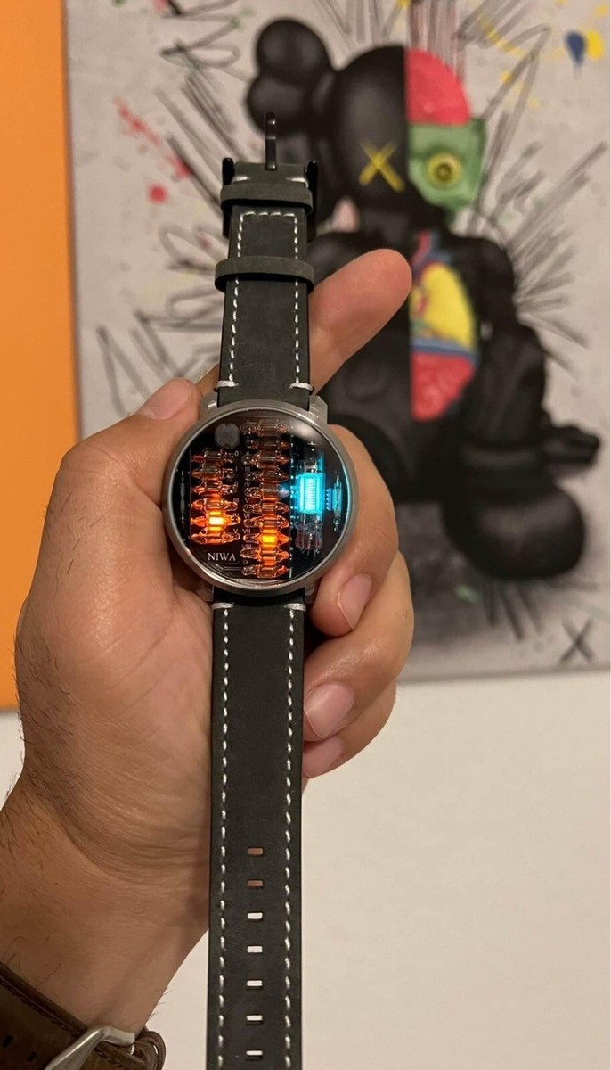 Nixie Watch Rare NIWA Lunokhod watch