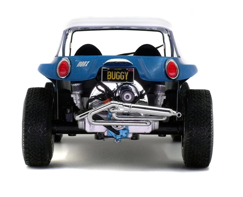 Volkswagen VW Buggy Meyers Manx Modèle Réduit 1:18 Solido Bleu Limité S1802701 - Photo 2/4