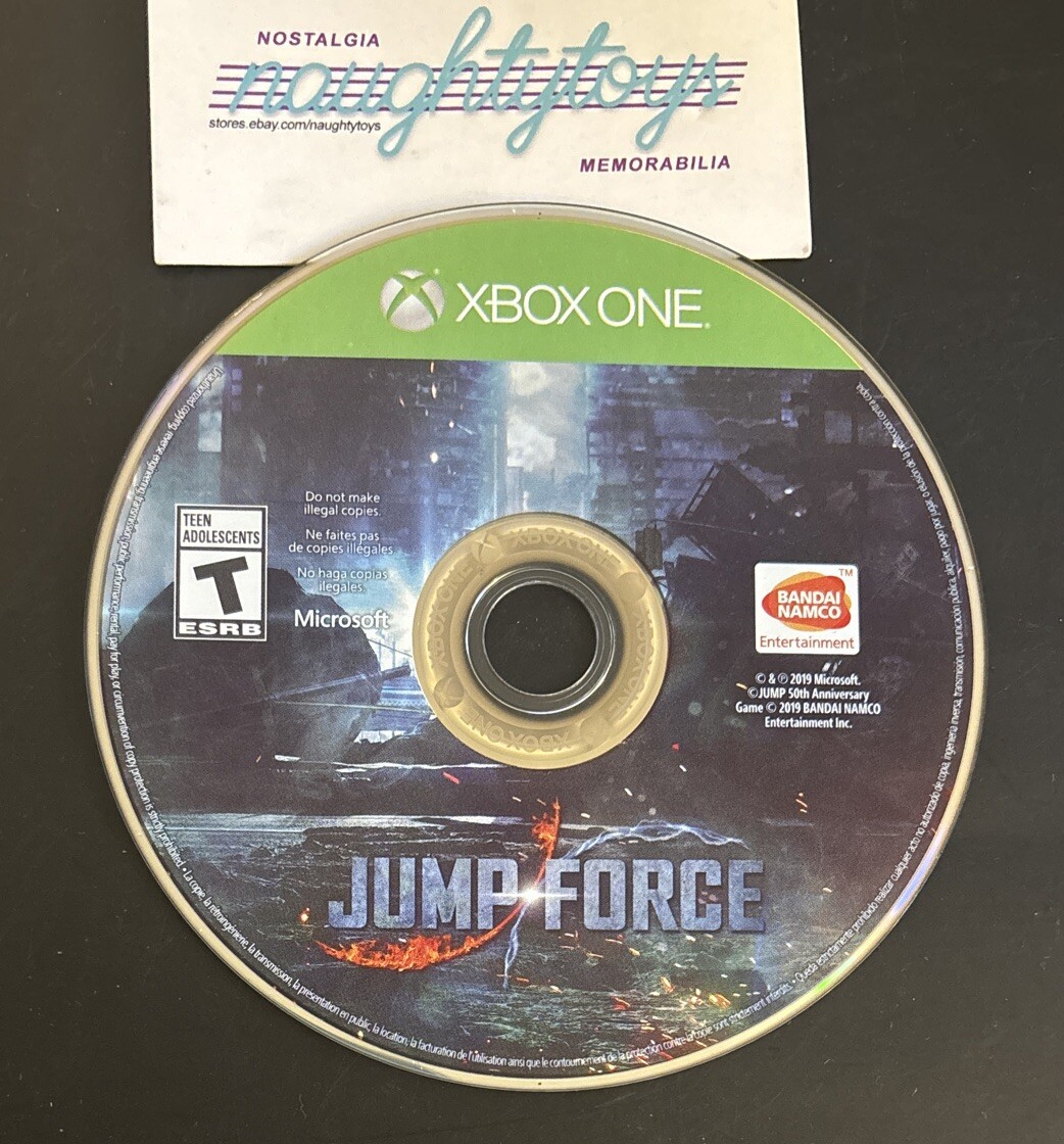 Jump Force Microsoft Xbox One Manga Fighting Clean Disc Only
