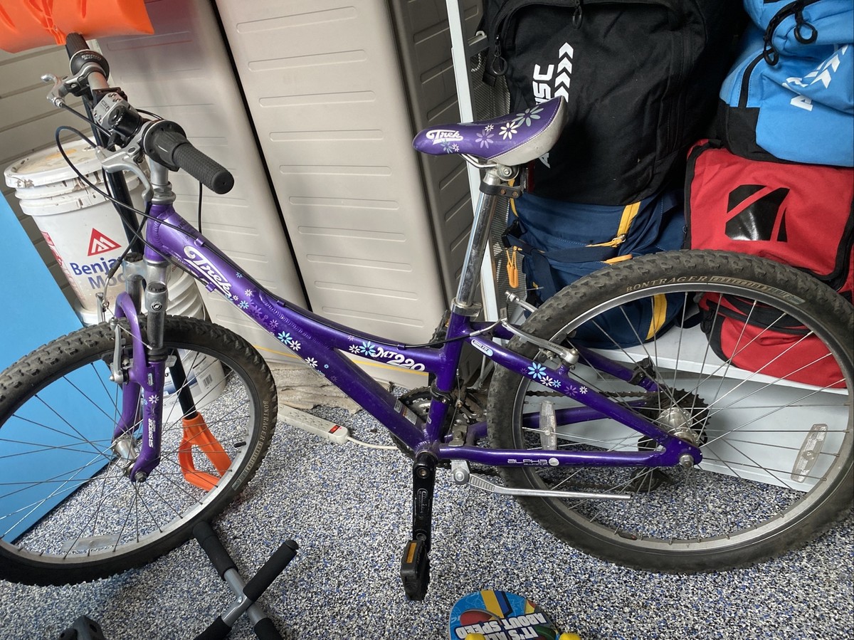 Purple Trek 220 Youth Mountain Bike Trek Kids Mountain Bike 24 In