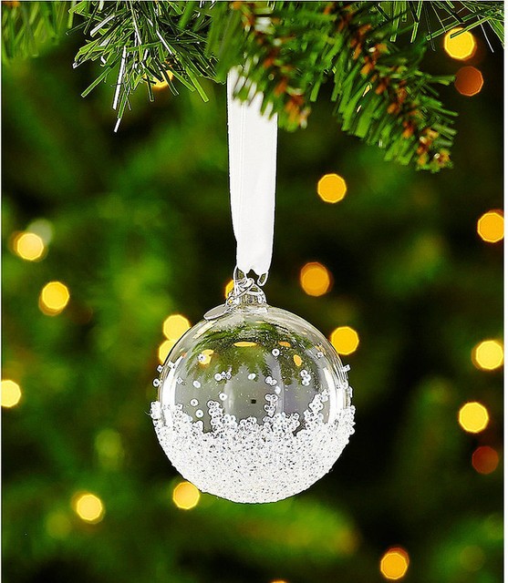 swarovski baby's first christmas ornament