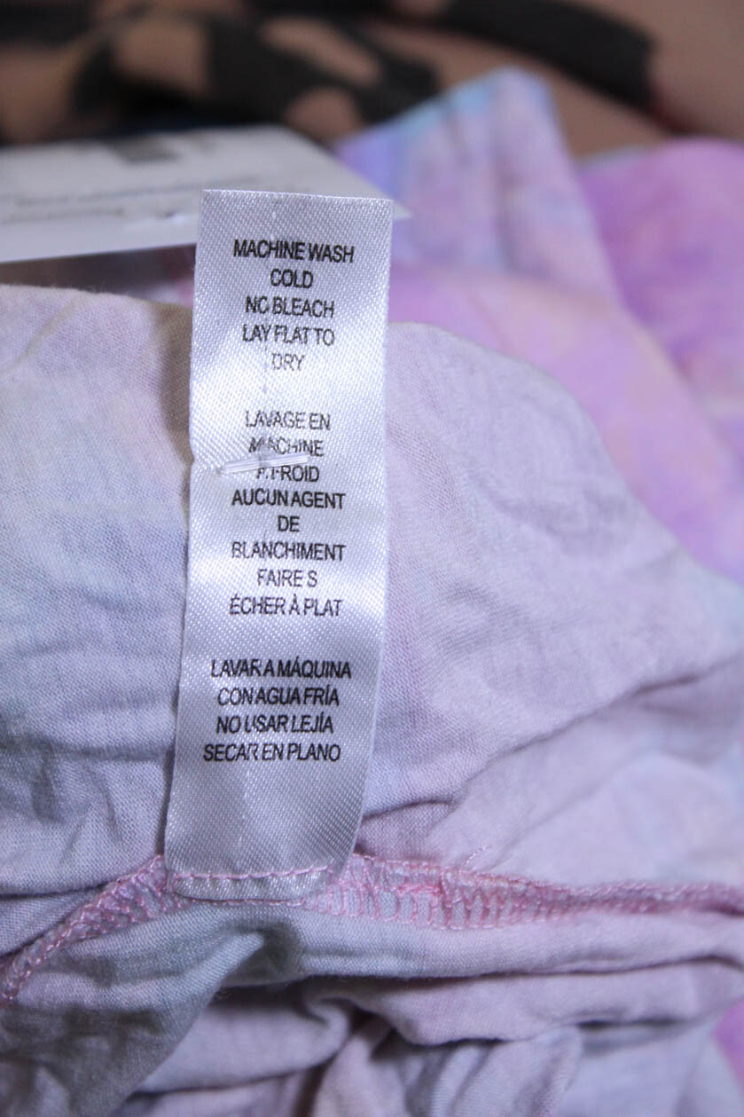 Love Shack Fancy X Beach Riot Womens Printed Pants Multi Colored Size