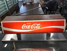 Coca-Cola Counter Light-Up Sign Diner Restaur...
