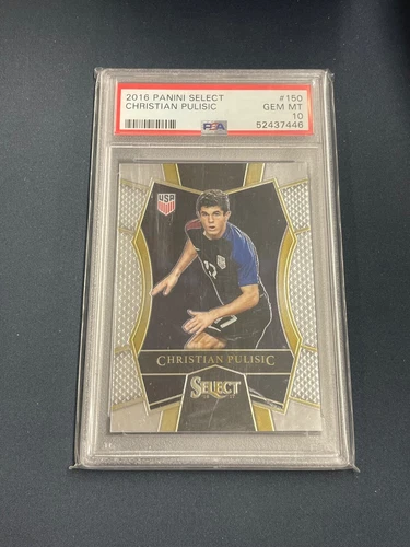 2016 Panini Select Christian Pulisic #150 Mezzanine RC PSA 10