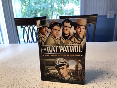 The Rat Patrol  Complete First Season 4 DVDs  1966  VG+ Condition