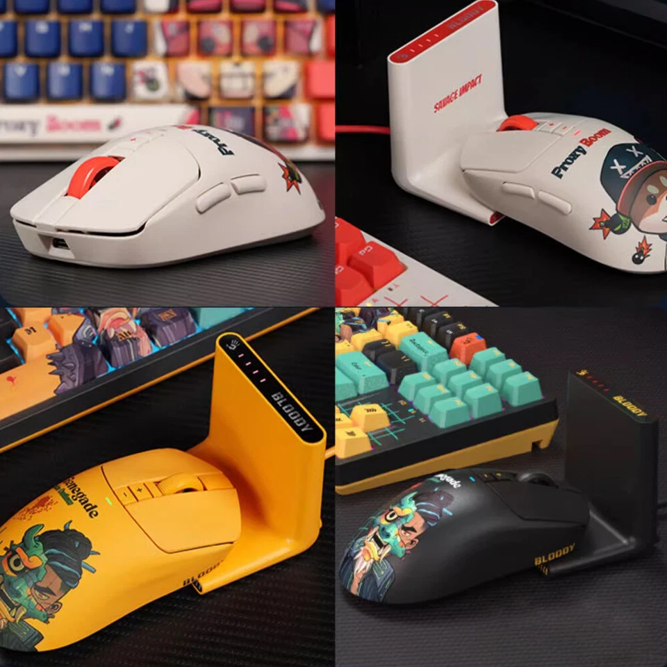 Bloody SAVAGE IMPACT Wireless Mouse R72 Pro Gaming Mouse 2.4GHz 2.4G wireless - Image 3 of 4