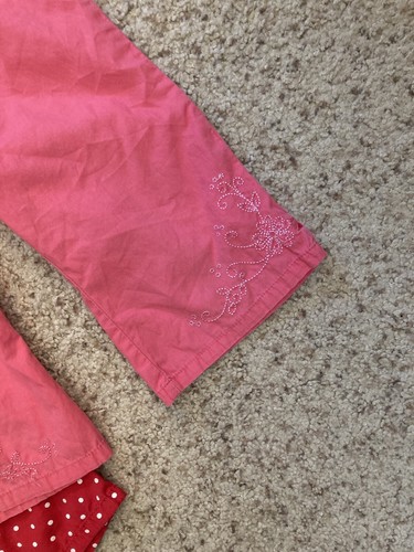 Lot Of 2 Pair Girls Size 6/6x Pants Capri EUC - Picture 5 of 12