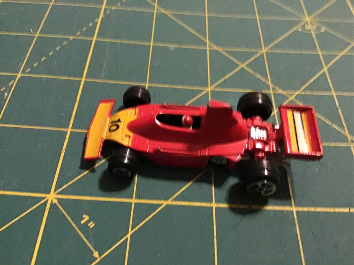Vintage Yatming #1310 Red Ferrari 312 F1 Formula One Indy 1/64