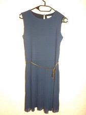 Sommerkleid Plissee, Blau, Gr. M