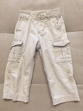 Baby Boy Gap Cargo Pants Shorts 2T Beige