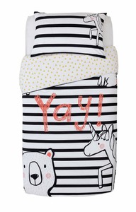 Argos Home Yay Animals Bedding Set Single Ebay