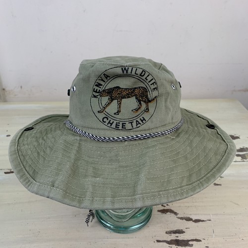 SAFARI HAT - KENYA WILDLIFE CHEETAH 