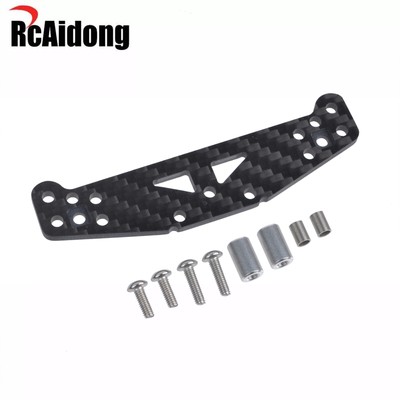 Carbon Front/Rear Shock Tower Damper Stay for Tamiya TT-01 Type-E RC Car