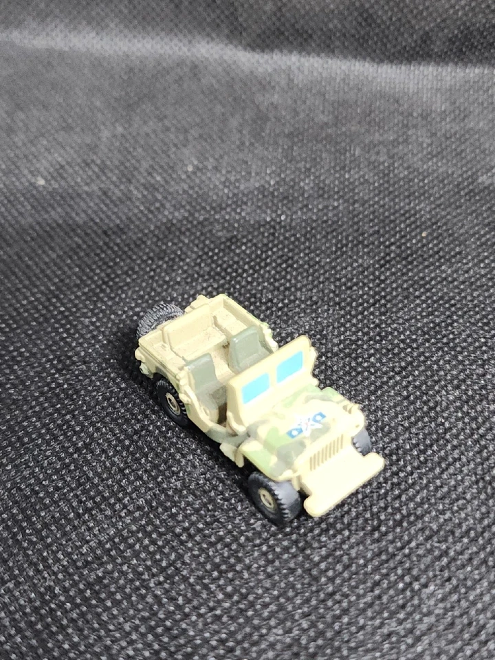 MICRO MACHINES Military Jeep Galoob 1994 L.G.T.I. LGTI Green Camo - Image 2 of 4