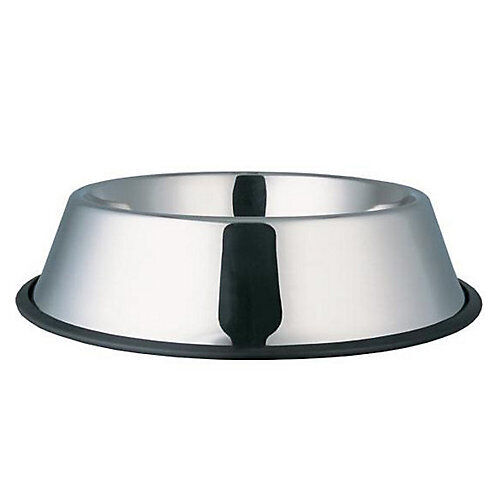 Indipets Stainless Steel No-Tip Dog Bowl 160 OZ - Picture 1 of 1