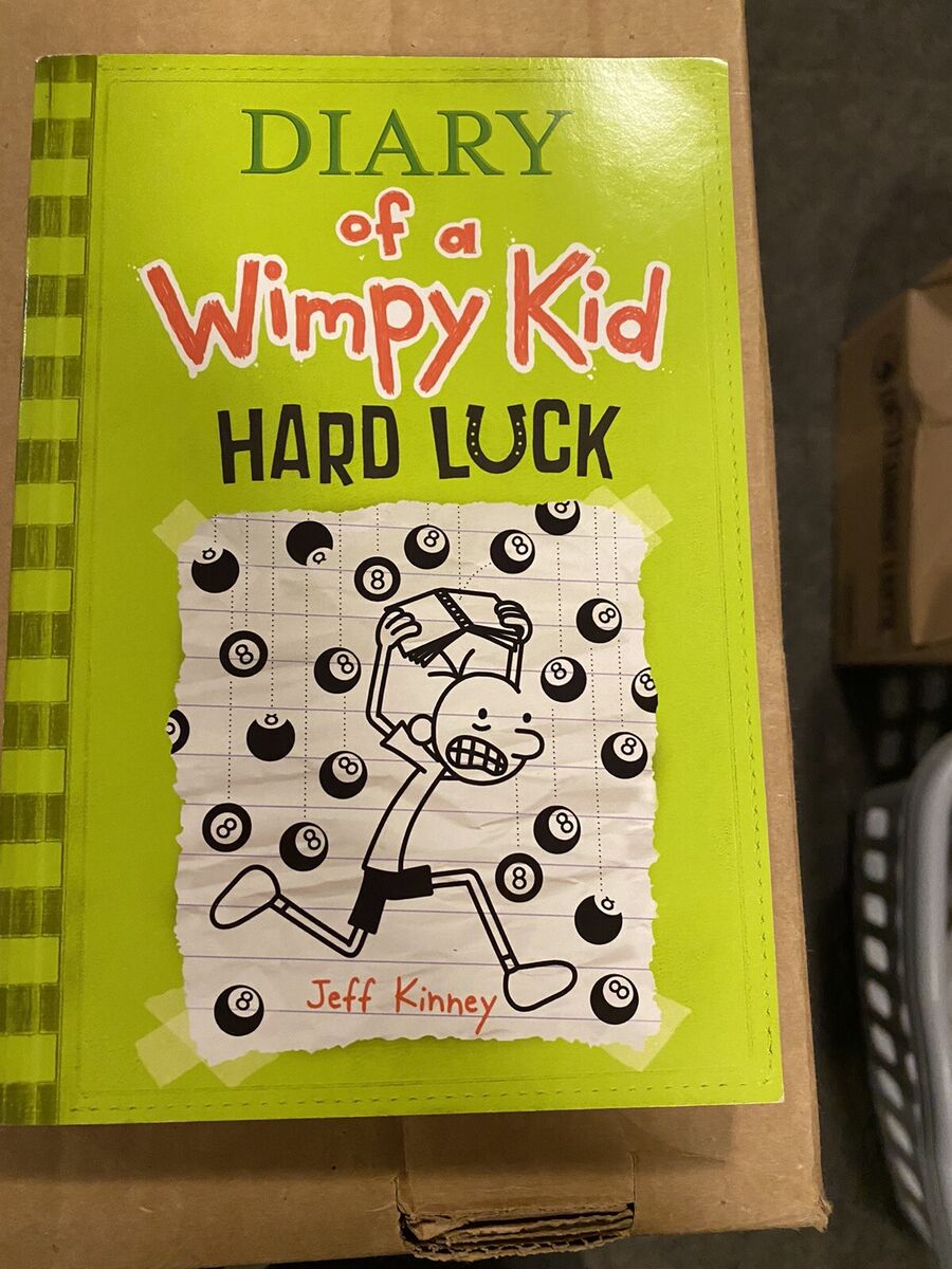 Diary of a Wimpy Kid Hard Luck (Soft Cover)-Jeff Kinney | eBay
