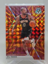2019-20 PJ P.J. TUCKER PANINI MOSAIC #124 ORANGE REACTIVE SP CARD BUCKS A8A