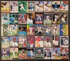 Lot of 80 Different EDGAR RENTERIA Baseball Cards 2xChamp 1994-2011 BB4619
