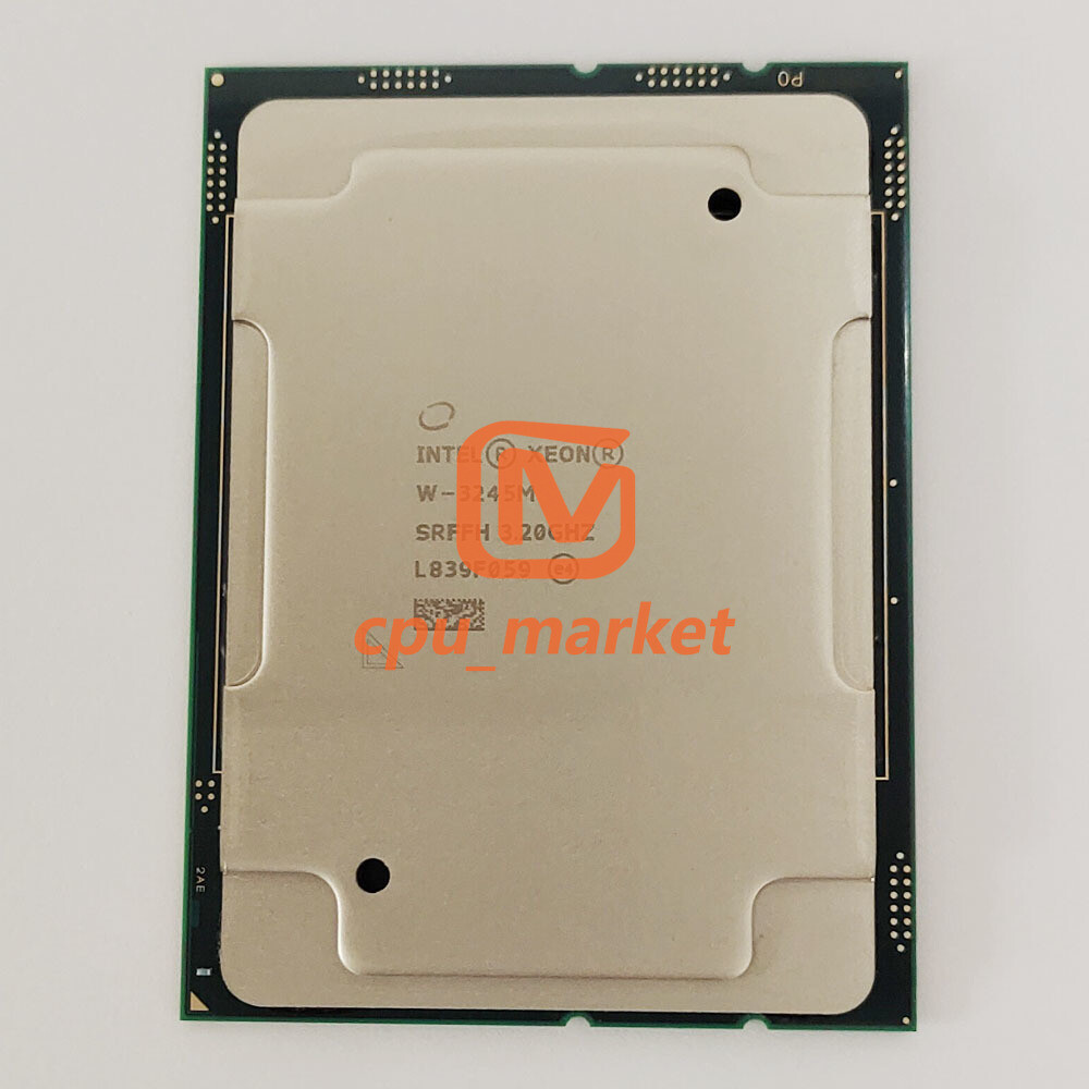 CPU Intel Xeon W-3245 CPU LGA3647 Mac Pro Intel Xeon w-3245 QS processor qrsm 16 core 32 Threads