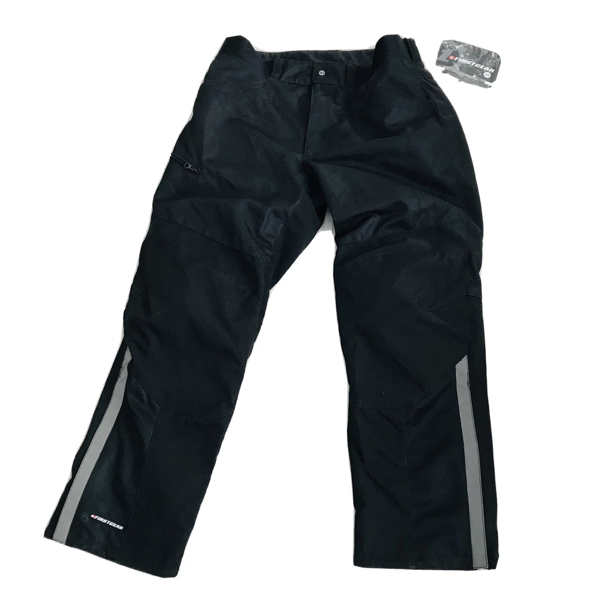 First Gear Motorcycle Riding Pants Hip Pads Knee Armor Men 40 Tucker Rocky NWT