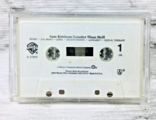 SAM KINISON - LOUDER THAN HELL (1986) CASSETTE COMEDY WARNER BROTHERS (NO COVER)