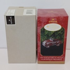 HALLMARK Ornament CLUB EDITION 1937 STEELCRAFT AIRFLOW PEDAL CAR By Murray 1997