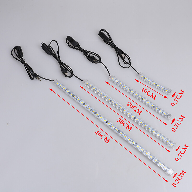 USB Powered LED Rigid Strip DC 5V SMD5630 5630 Warm and Cool White Tube ...