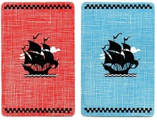 SHIPS sailing SWAP CARD Vintage playing card SELLING MY MUMS ENTIRE COLLECTION 