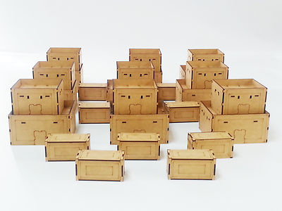 Infinity the game 27 Piece 28mm Terrain Starter Set Terrain 
