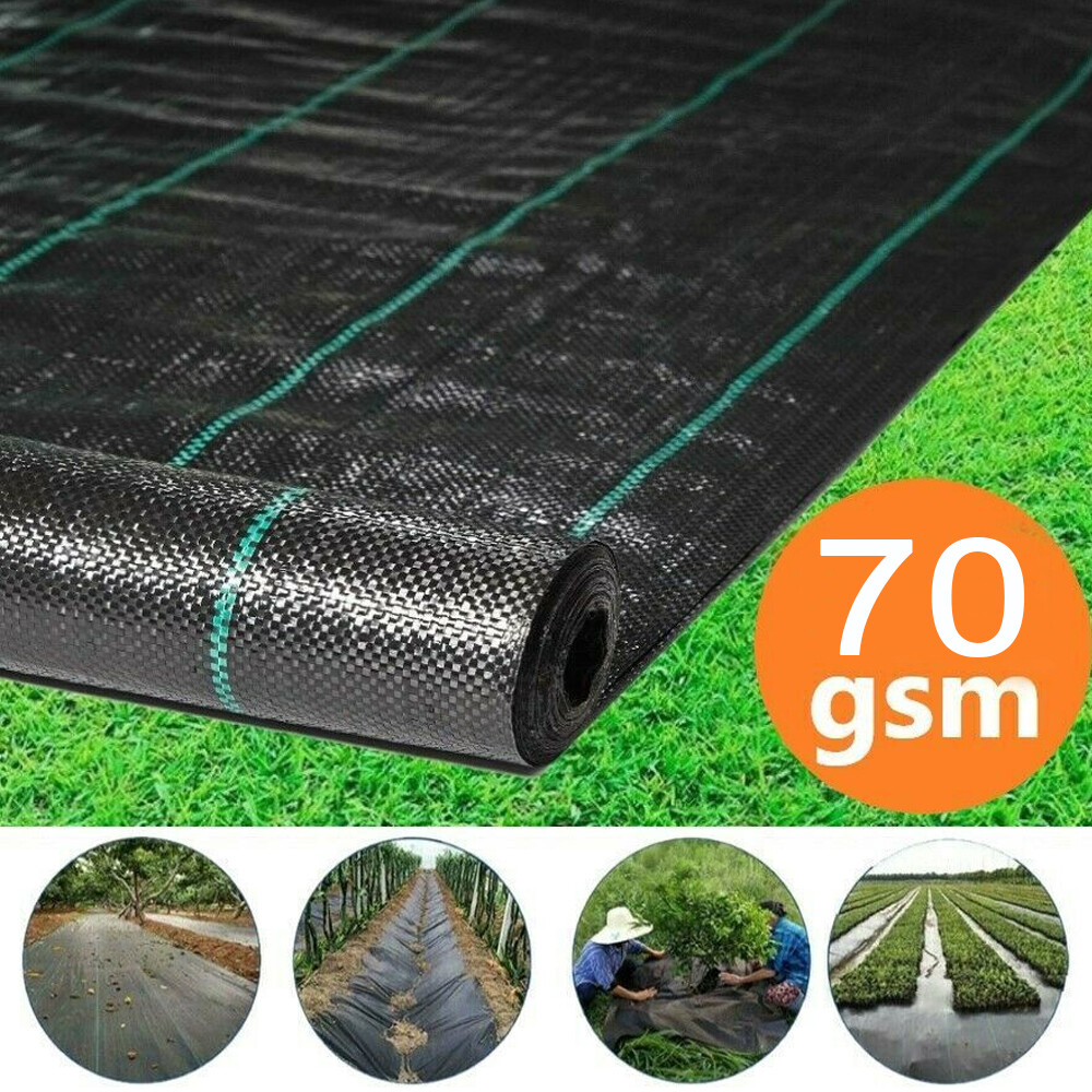 Heavy Duty Weed Control Fabric Ground Cover Membrane Sheet Garden
